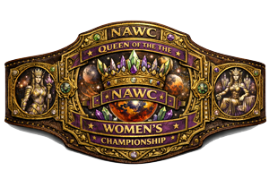 Queen of the NAWC Championship belt
